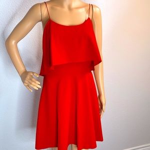 Alice + Olivia Ruby Red Dress